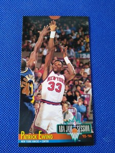 1993 Fleer Basketball - Jam Session - #149 Patrick Ewing - New York Knicks