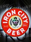 Iron City Beer 20"x20" 3D LED Neon Sign Lamp Light Nightlight Display Bar Bright