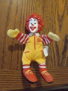 McDonalds 2002 World Childrens Day Ronald McDonald Plush Toy 6" Figure Clown - Picture 1 of 3