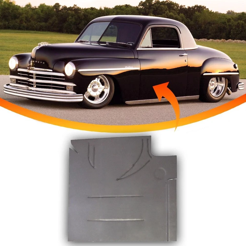 Pan del piso delantero del lado del pasajero para Dodge Plymouth 1949 1950 1951 1952 nuevo Foto 1 de 1