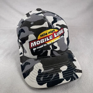 High Mile Mobile Lube Mütze Herren S/M grau Camouflage FlexFit Mechaniker KFZ - Bild 1 von 11