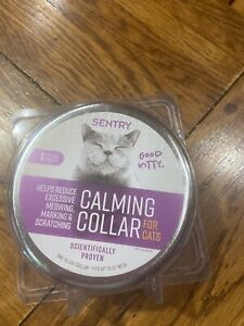 Sentry Calming Collar for Cats 1-Pack New in Package