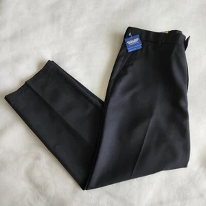 Dockers klassische Passform vorne flach 38 x 30 Hose permanente Falte coole Effekte neu mit Etikett - Bild 1 von 12