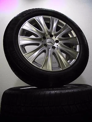 4 Winterreifen 245 50 R18 Mercedes Benz S-Klasse W222 18" Alufelgen Winterräder - Bild 1 von 4