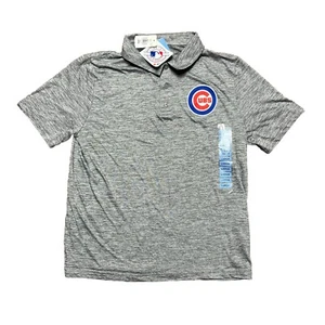 Chicago Cubs MLB Polo Shirt Sleeve Genuine Merchandise Men's Large NEW - Picture 1 of 4
