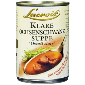 Lacroix Ochsenschwanz Suppe klar mit zartem Rindfleisch 400ml - Picture 1 of 1