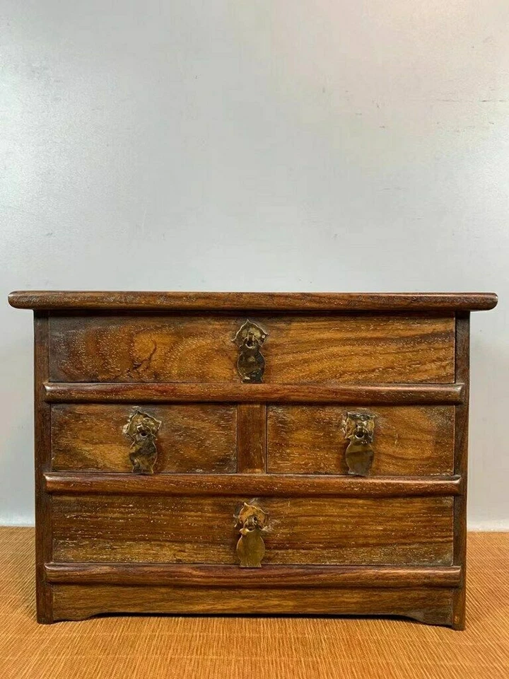 Exquisitos cofres chinos de palo de rosa natural tallados a mano 23748 Foto 1 de 4