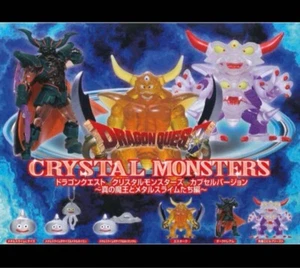 Dragon Quest Crystal Monsters set completo di 6 Gacha Japan JP DQ spedizione gratuita - Foto 1 di 2