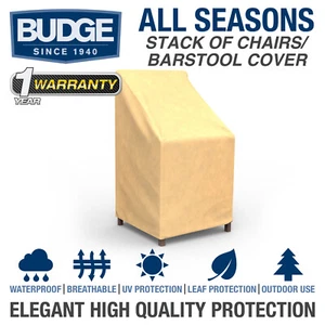 Budge All-Seasons Patio Stack of Chair Cover | Various Colors Available