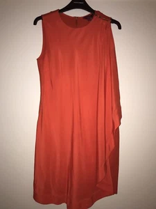Ted Baker Dress Size 1 Orange - Picture 1 of 8