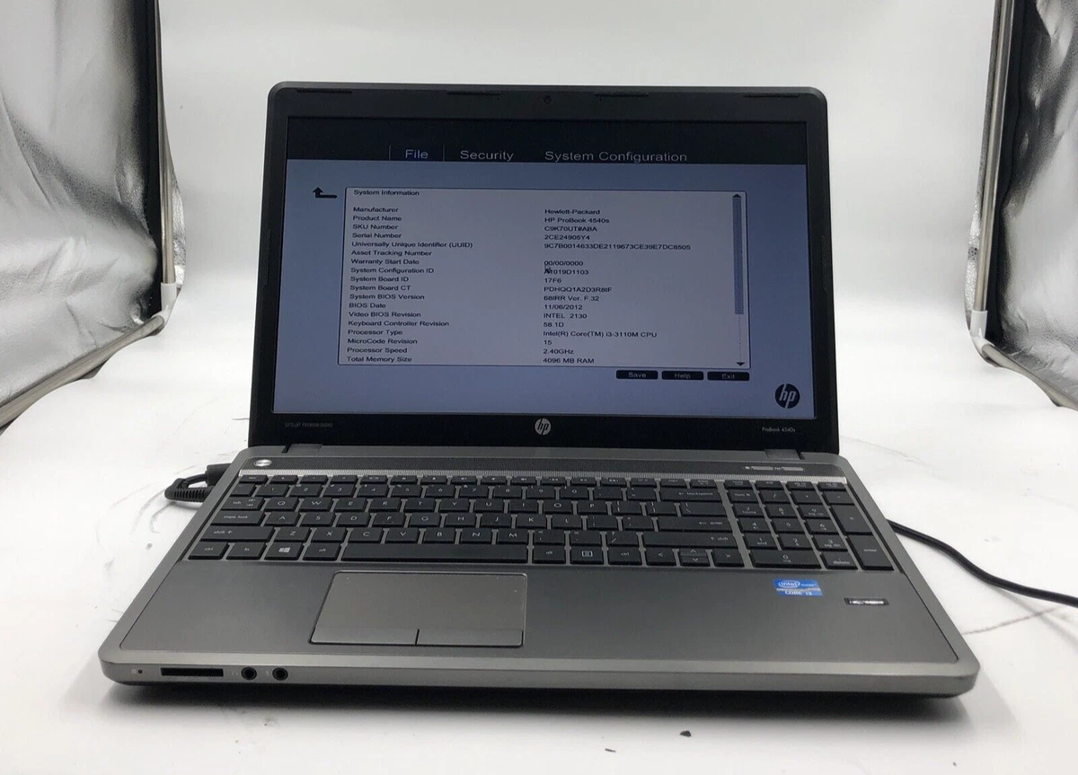 Las mejores ofertas en HP ProBook 4540s | eBay