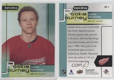 2021-22 Upper Deck Synergy Journey Draft /999 Lucas Raymond #RJ-1 Rookie RC