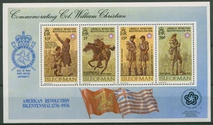 Isle of Man 1976 Amerika Unabhängigkeit Block 2 postfrisch (C63006) - Picture 1 of 1