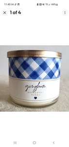Vela de guinga Bath And Body Works 3 mechas nueva - Imagen 1 de 1