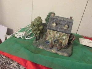 THOMAS KINCAID Hawthorne Village Stonebrooke Inn mit Lichtkabel/COA #18 - Bild 1 von 3