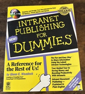 INTRANET PUBLISHING FOR DUMMIES Glenn E. Weadock - Imagen 1 de 5