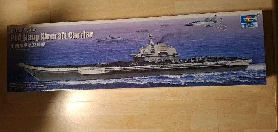 Trumpeter 05617 - PLA Navy Aircraft Carrier Liaoning  in 1:350 in OVP - Bild 1 von 1