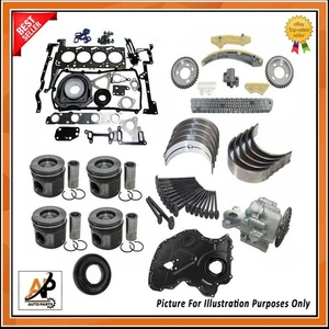 FOR FORD TRANSIT 2.2 TDCI RWD ENGINE TIMING CHAIN KIT & ENGINE REBUILD PARTS - Picture 1 of 6