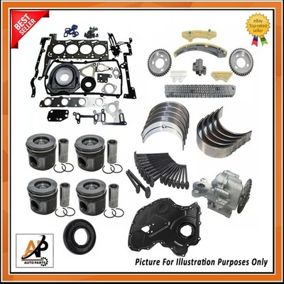 FOR FORD TRANSIT 2.2 TDCI RWD ENGINE TIMING CHAIN KIT & ENGINE REBUILD PARTS - Image 1 of 4