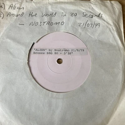 Nostromo - Alien 7" Vinyl Record PINK LABEL PROMO Alien Film  1979 RARE - Bild 1 von 3