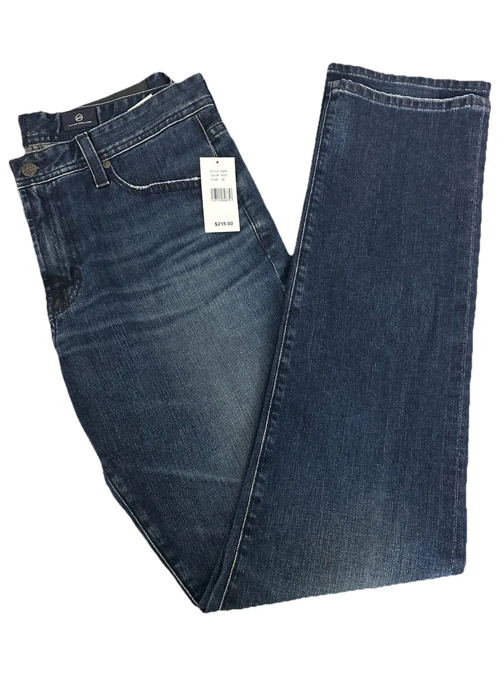 AG Adriano Men's Goldschmied The Tellis Modern Slim Fit Blue Pants Size 32x34 NW