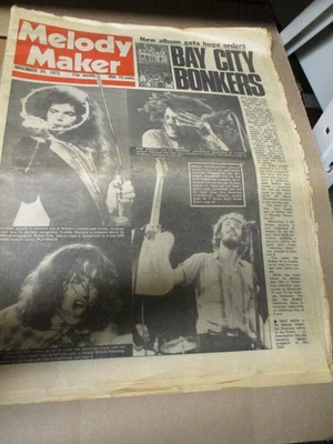 MELODY MAKER NEWSPAPER November 29, 1975 Cover: Bruce Springsteen E62 PB - Image 1 of 4