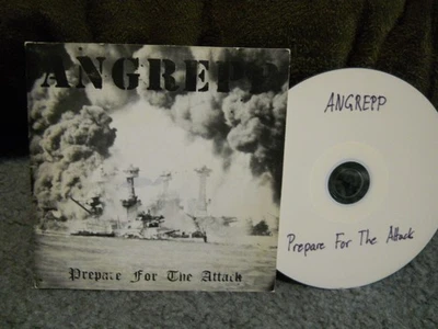 Angrepp Prepare For The Attack CD 2006 Cardboard Sleeve Nifelheim Deathwitch Foto 1 de 2