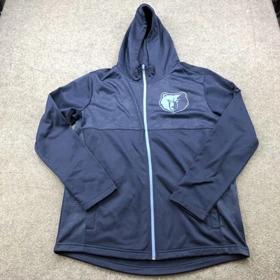 Memphis Grizzlies Hoodie Jacket Mens Large NBA Basketball Full Zip Fanatics - Image 1 of 4