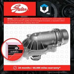 Coolant Thermostat fits BMW 318 E46 2.0 2001 N42B20A Gates 11517500597 7500597 - Picture 1 of 2