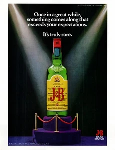 1980 J&B Rare Scotch Original 80s Vintage Whisky Print Ad "It's Truly Rare"  - Bild 1 von 5