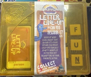 Cranium Favorites - Letter Line-Up - The Can You Describe It? Game - Picture 1 of 3