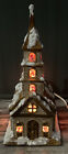 Christmas Stained Glass Windows musical lightup church Religious silent night