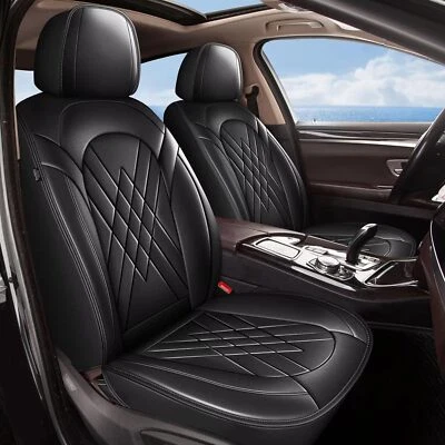 Car Cushion Front Seat For JEEP Gladiator 2020-2024 PU Leather Pad 2 Seat Covers - Image 1 of 4