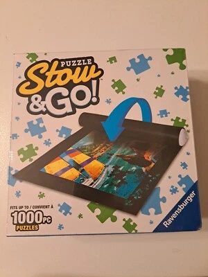 New Sealed Ravensburger Puzzle Stow And Go (1000pc Puzzle) - Image 1 of 4