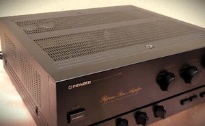 Amplificateur stéréo référence Pioneer A-656 (Japon 1989) ! défaut mineur ! - Photo 1/12