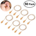 50Pcs Ear Plugs Practical Christmas Tree Anti-Noise Silicone Ear Plugs Adults