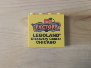 LEGO Legoland LIMITIERT gelber Stein 8x2 Discovery Center Chicago VINTAGE - Bild 1 von 3