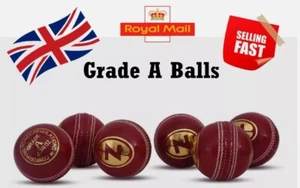Pelotas de cricket escolares especiales para lectores junior paquete de 3/6 bolas de corcho duro de 4,75 oz - Imagen 1 de 1