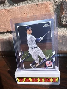 2021 Topps Chrome - #99 Aaron Judge Base Yankees - Picture 1 of 2