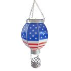 Hot Air Balloon Solar Lantern Outdoor For Patio 4Th Of July Decoration