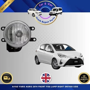 Toyota AYGO/ YARIS/ FRONT FOG LIGHT LAMP RIGHT DRIVER SIDE O/S 2007 - 2015 NEW - Picture 1 of 8