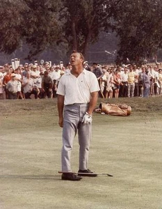 FOTO PERDIDA DE ARNOLD PALMER 8X10 - Imagen 1 de 1