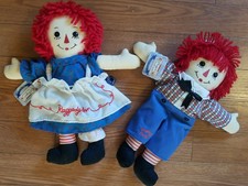 muñeca de trapo raggedy ann