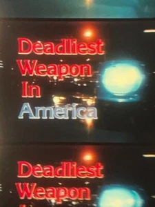 RARE 16mm film  DEADLIEST WEAPON IN AMERICA 1980s drinking & driving movie - Picture 1 of 7