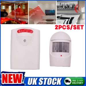 Wireless Driveway Alarm Alert System Security Garage Intruder PIR Motion Sensor - Picture 1 of 24