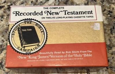 The Complete Recorded New Testament New King James Version 12 Cassettes Bible NT - Image 1 of 4