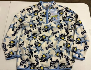 New ~ Bluey Youth Fleece Half-zip. Size XL ~ Free Shipping - Picture 1 of 6