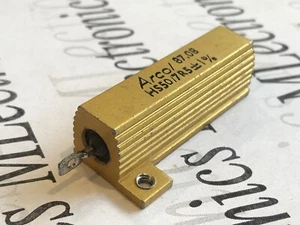 ARCOL HS50/7R5 1% 7,5 Ohm 50W Aluminiumgehäuse Drahtwiderstand - Bild 1 von 4