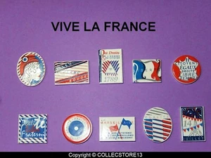 SERIE COMPLETE DE FEVES VIVE LA FRANCE - Picture 1 of 1