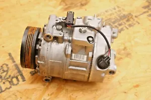 Diesel AC Compressor Air Conditioning M57N2 Turbo BMW OEM E90 Sedan 335D 09-11 - Picture 1 of 8